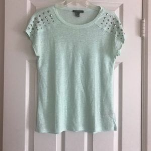 NWOT Forever 21 Shoulder Studded Top